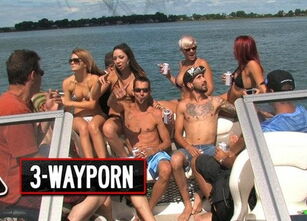 Nude boat party